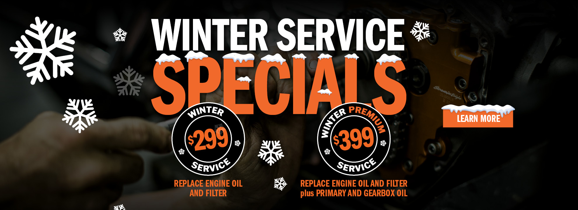 Winter Service Specials