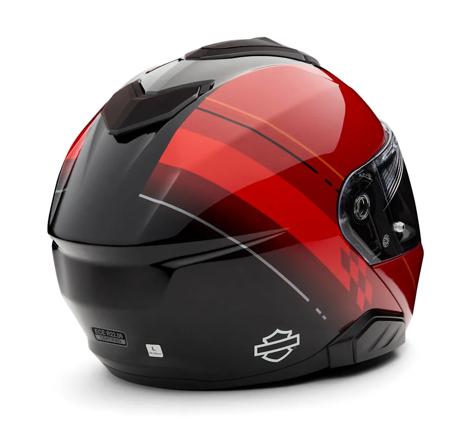 burgundy modular women motorcycle helmets Milwaukee MPH9817DOT Breeze Red Advanced Helmet Biker w/ Drop Down Visor shield system protects your vision from harsh sun glare and debris MD-04 Modular Helmet Wine Red