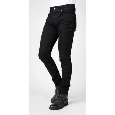 Bull-It Mens Straight Tactical Onyx Regular Jeans - Black - 32
