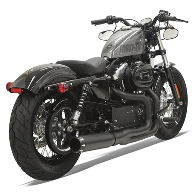 Bassani Road Rage II B1 Power System in Black for &#39;14-&#39;20 Sportster