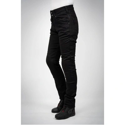 Bull-It Womens Guardian Straight/Regular Motorcycle Jeans - Black