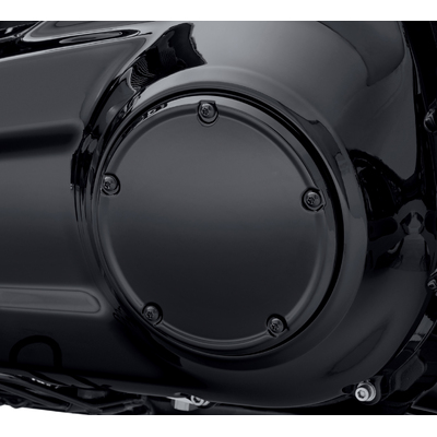 Gloss Black Narrow-Profile Derby Cover