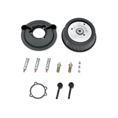 Screamin Eagle Round High-Flow Air Cleaner - Sportster - Black