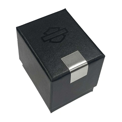 Harley-Davidson B&amp;S Logo Mesh Chain Ring - Stainless Steel