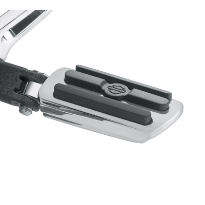 Chrome and Rubber Custom Footpegs
