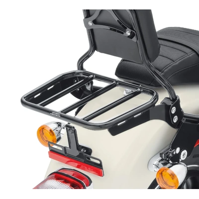 Sport Luggage Rack for HoldFast Sissy Bar Uprights - Gloss Black