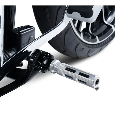 Harley-Davidson Switchback Rider Footpegs - Clear Anodised