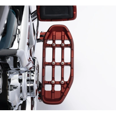 Harley-Davidson Redline Rider Footboard Kit - Red Anodized