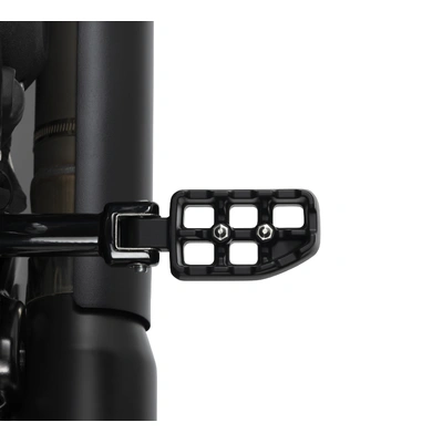 Harley-Davidson Redline Passenger Footpegs - Black Anodized