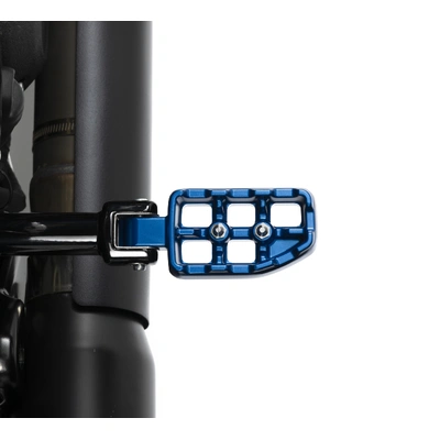 Harley-Davidson Redline Passenger Footpegs - Blue Anodized