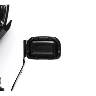 Harley-Davidson Redline Small Brake Pedal Pad - Black Anodized