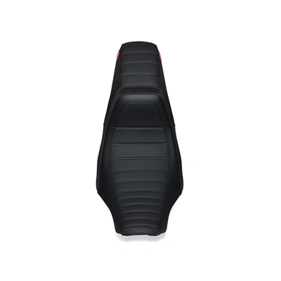 Harley Davidson Switchback Seat – Red Stitch SEAT HIGH TOP WIDE