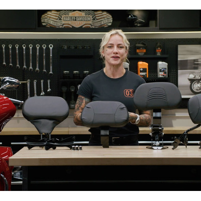 Adjustable Rider Backrest Mounting Kit