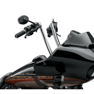 Road Glide Chizeled Handlebar - Chrome