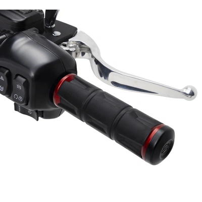 Harley-Davidson Redline Hand Grips - Red Anodized
