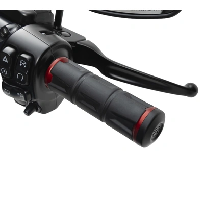 Harley-Davidson Redline Hand Grips - Red Anodized