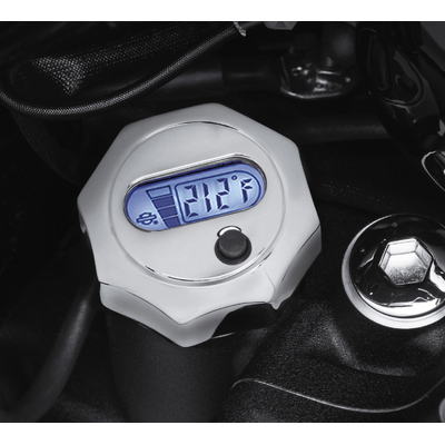 Oil Level and Temperature Dipstick with Lighted LCD Readout