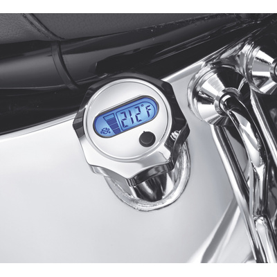Oil Level and Temperature Dipstick with Lighted LCD Readout