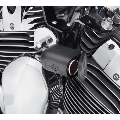 Harley-Davidson Auxiliary Power Port - Horn Mount