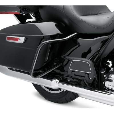 Harley-Davidson Gloss Black-Rear Saddlebag Guards