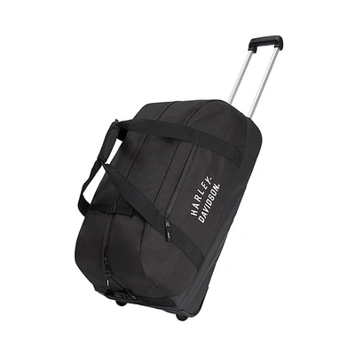 Harley-Davidson© Rugged Twill Rolling Duffel - Black - 26 Inch