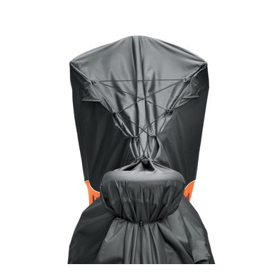 Harley-Davidson Indoor/Outdoor Motorcycle Cover For VRSC-Dyna-Softail-RH Models-Black-Orange