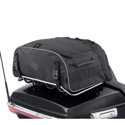 Harley-Davidson Onyx Premium Luggage Collapsible Tour-Pak Rack Bag