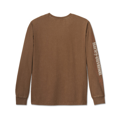 Harley-Davidson Eagle Rider Long Sleeve Tee - Toffee
