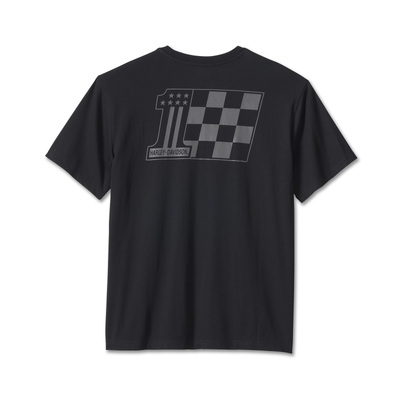 Harley-Davidson Mens #1 Victory Tee - Black Beauty