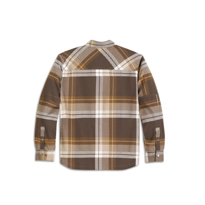 Harley-Davidson In Between The Line Plaid Shirt Jacket - Java/Coffee