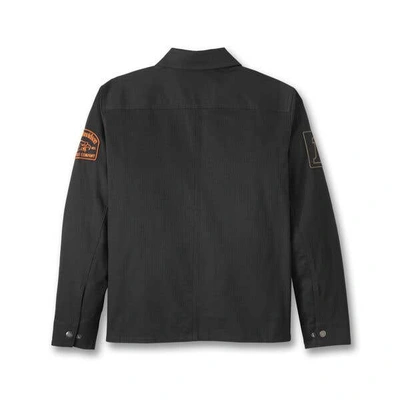 Harley-Davidson Mens Working Man Overshirt - Black