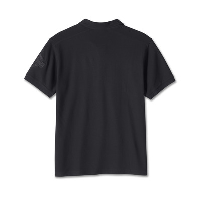 Harley-Davidson Mens HD-MC Polo - Black Beauty - Black Beauty