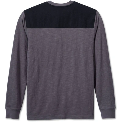Harley-Davidson Mens HD-MC Long Sleeve T-Shirt - Blackened Pearl