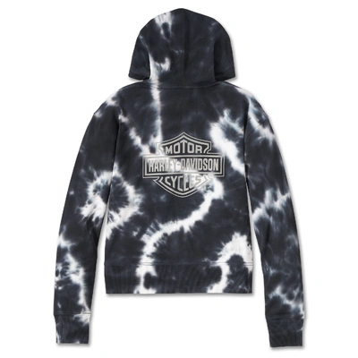 Harley-Davidson Womens Bar &amp; Shield Hoodie - Tie Dye