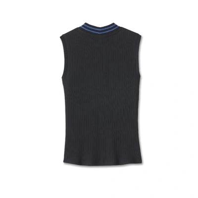 Harley-Davidson Womens Victory High-Neck Sleeveless Top - Black Beauty