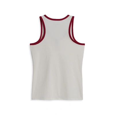Harley-Davidson Womens Call of the Wild Notch Neck Tank Top - Off White