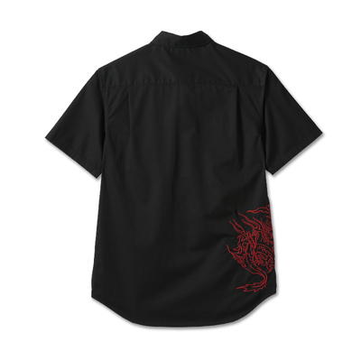 Harley-Davidson Year of The Dragon Short Sleeve Mens Shirt - Harley Black