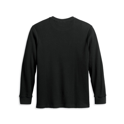 Harley-Davidson Mens Staple Thermal - Black Beauty - Black Beauty