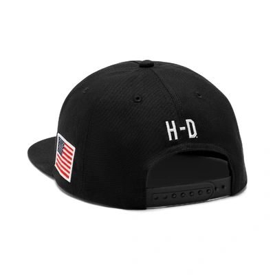 Harley-Davidson 2026 Factory Racing Twill Baseball Cap - Harley Black