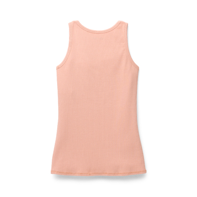 Womens Ultra Classic Stencil Tank - Dusty Pink