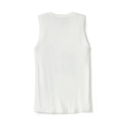 Harley-Davidson Womens Essential Arched Font Ribbed Tank - Cloud Dancer