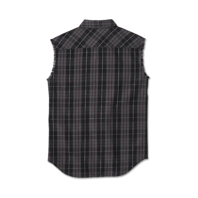 Harley-Davidson Mens The Bagger Blowout - Black Plaid