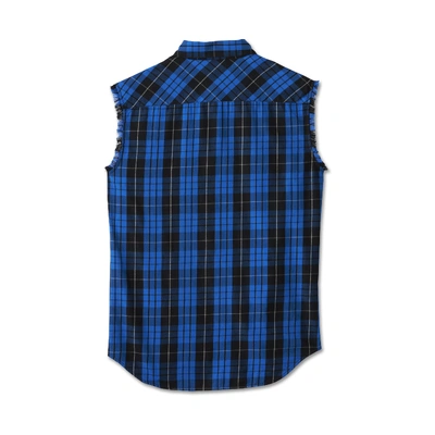 Harley-Davidson Mens The Bagger Blowout - Blue Plaid