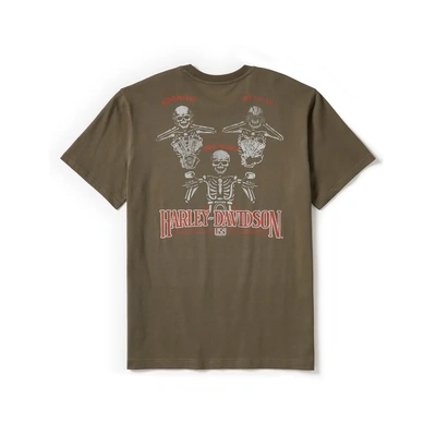 Harley-Davidson Mens See No EVO Graphic Tee - Grape Leaf