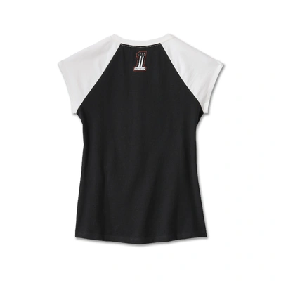 Harley-Davidson Womens Screamin Eagle Short Sleeve Tee - Colorblocked