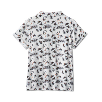 Harley-Davidson Women&#39;s Twisty Aloha Print Shirt