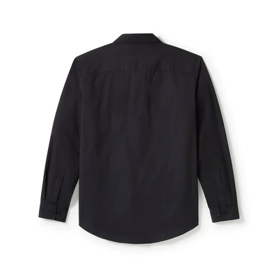 Harley-Davidson Mens Bar &amp; Shield Solid Long Sleeve Shirt - Harley Black