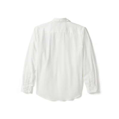 Harley-Davidson Mens Bar &amp; Shield Solid Long Sleeve Shirt - Bright White