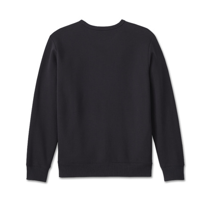 Harley-Davidson Mens Shadow Bird Crew Neck Sweatshirt - Harley Black