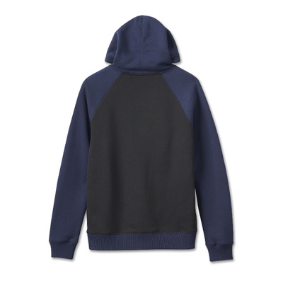 Harley-Davidson Staple Raglan Mens Hoodie - Colorblocked Black Beauty